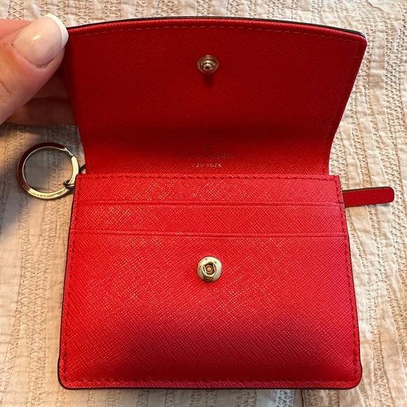 Red kate spade wallet - Picture 4 of 5